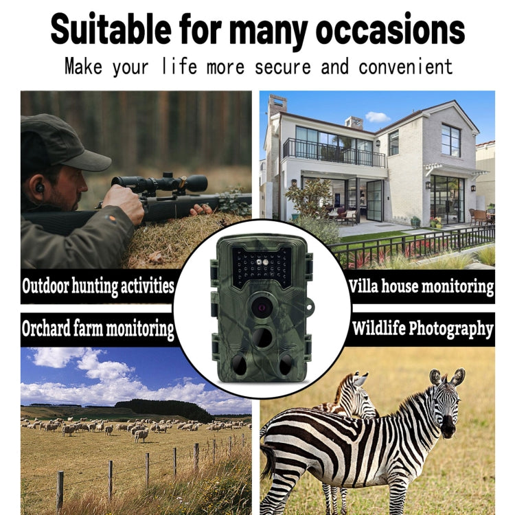 PR1000 2 Inch LCD Screen Infrared Night Vision Motion Wildlife Hunting Trail Camera