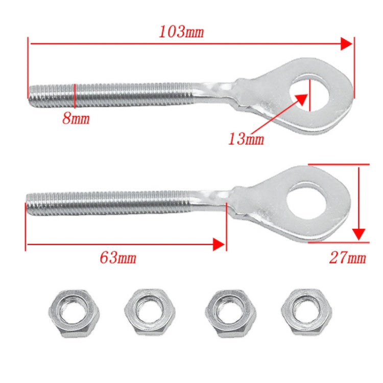 6 Sets Off-road ATV 50cc/70cc/90cc/110cc/125cc Chain Roller Guide Tensioner Idler