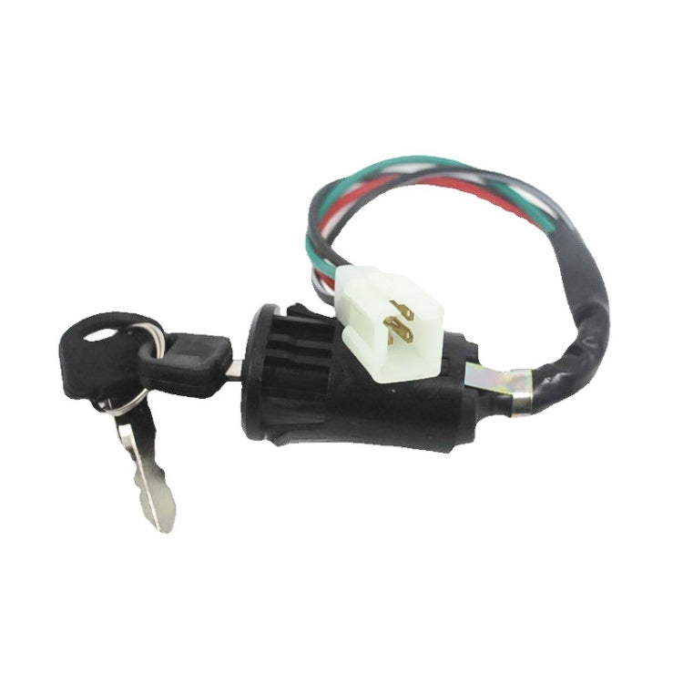 5 PCS Motocross Male Plug Ignition Key Switch Set for ATV 50cc-250cc