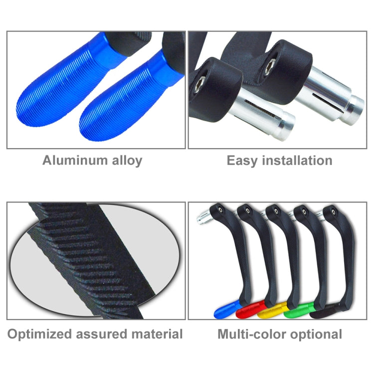 2 PCS Motorcycle Modification Accessories Striped Horn Shape Gear Brake Clutch Handbrake