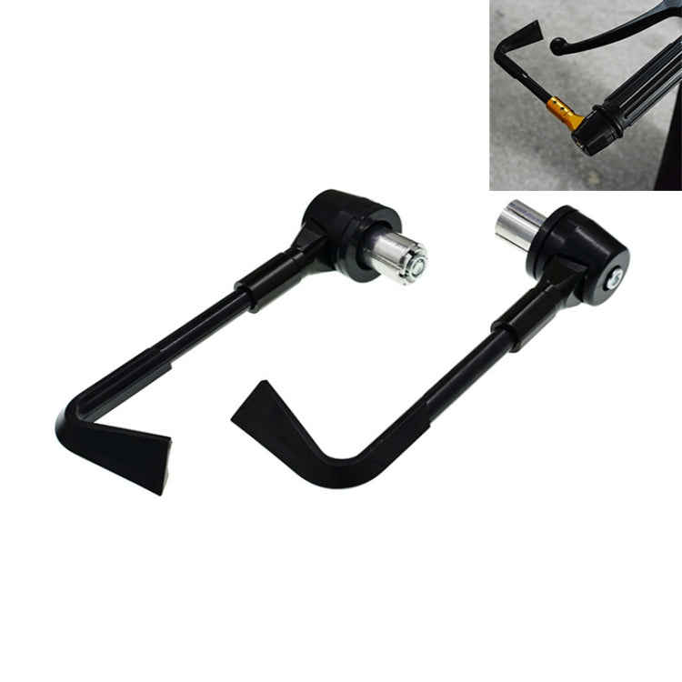 2 PCS Universal 22mm Shockproof Protection Rod CNC Horn Shape Handbrake Motorcycle Modification Accessories