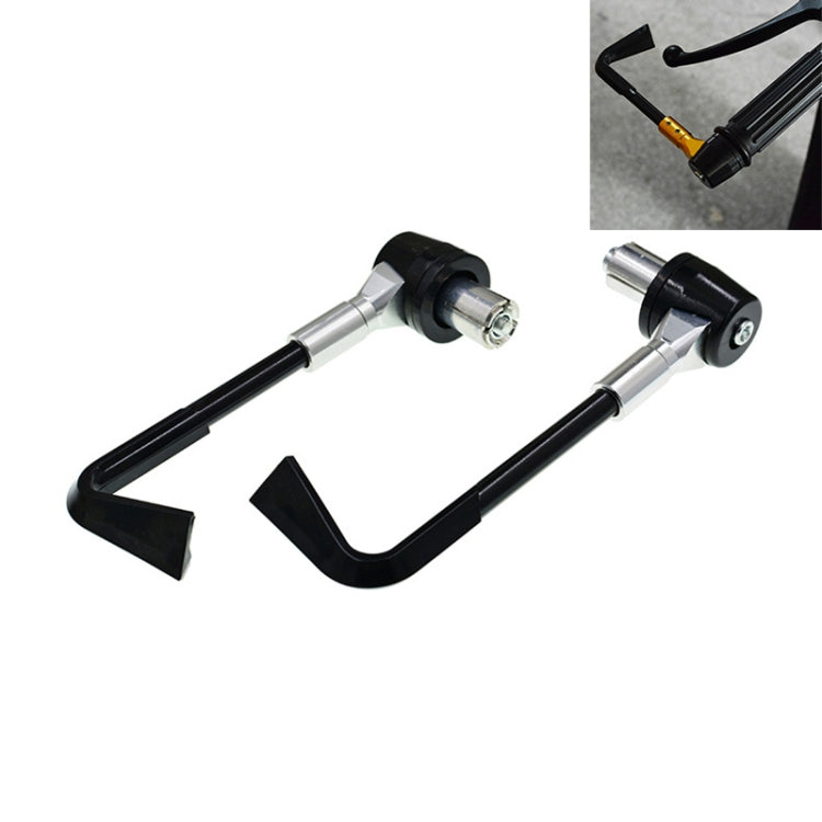 2 PCS Universal 22mm Shockproof Protection Rod CNC Horn Shape Handbrake Motorcycle Modification Accessories