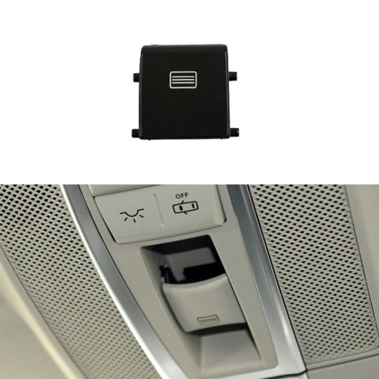 Car Dome Light Button Sunroof Window Switch Button for Mercedes-Benz W166 / W292 2012-, Left Driving