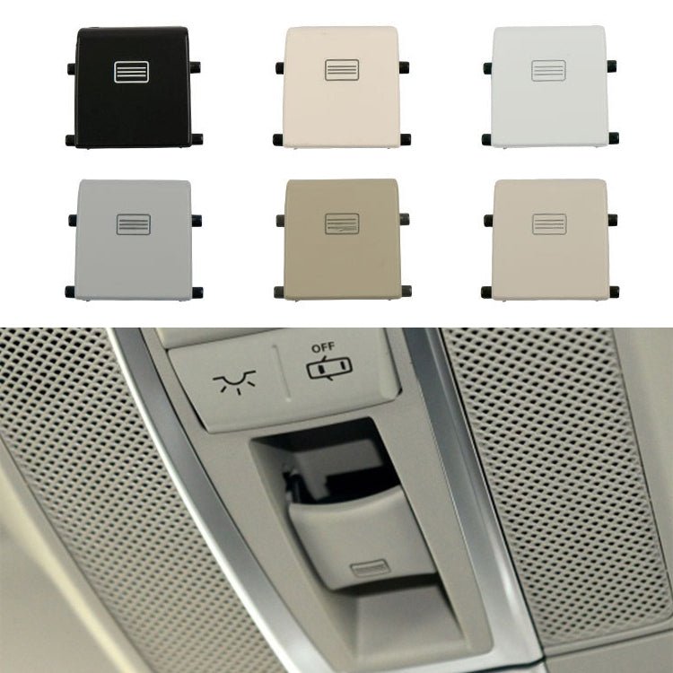 Car Dome Light Button Sunroof Window Switch Button for Mercedes-Benz W166 / W292 2012-, Left Driving