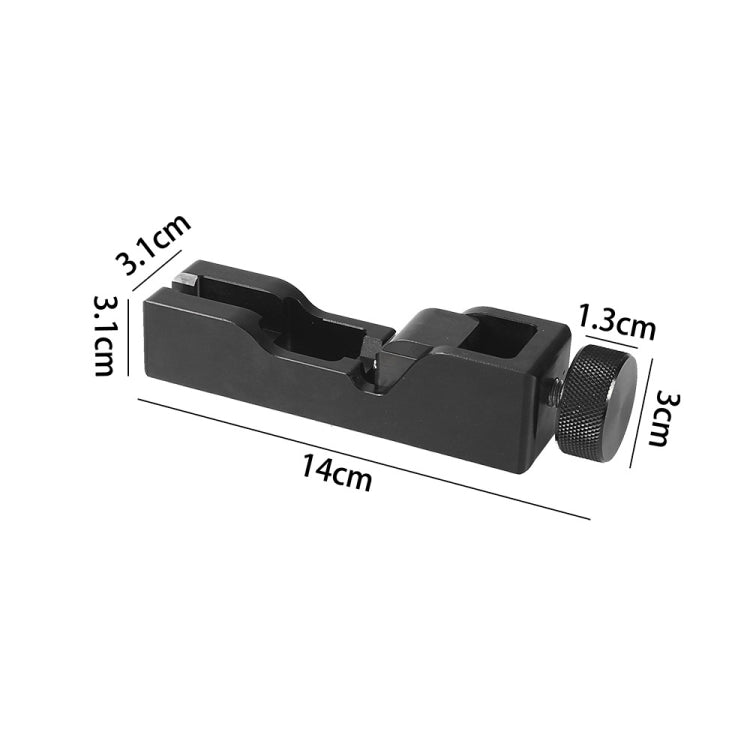 Car Universal Spark Plug Gap Tool with Feeler Gauge for Most 10mm 12mm 14mm 16mm Spark Plugs, with Feeler Gauge (Black)