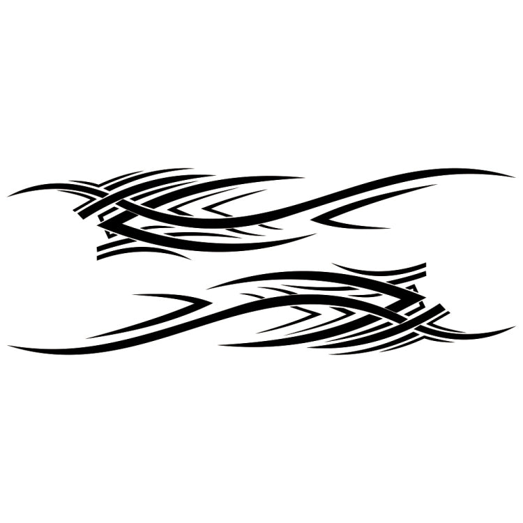 2 PCS/Set D-503 Totem Pattern Car Modified Decorative Sticker