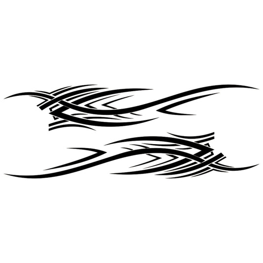 2 PCS/Set D-503 Totem Pattern Car Modified Decorative Sticker