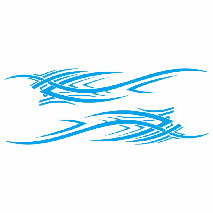 2 PCS/Set D-503 Totem Pattern Car Modified Decorative Sticker