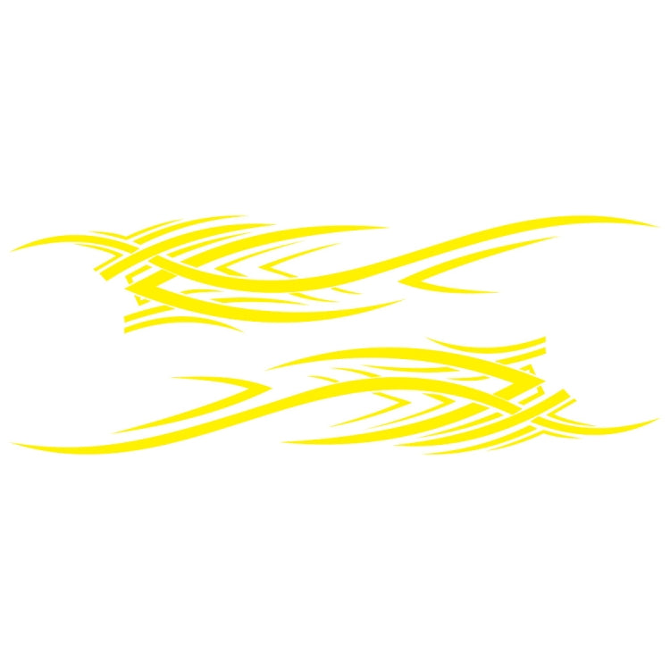 2 PCS/Set D-503 Totem Pattern Car Modified Decorative Sticker