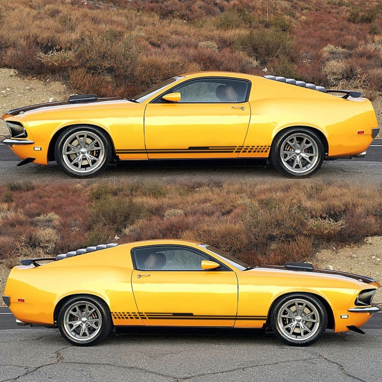 D-730 Stripe Pattern Car Modified Decorative Sticker