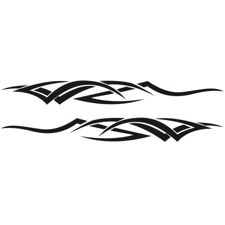 2 PCS/Set D-731 Totem Pattern Car Modified Decorative Sticker