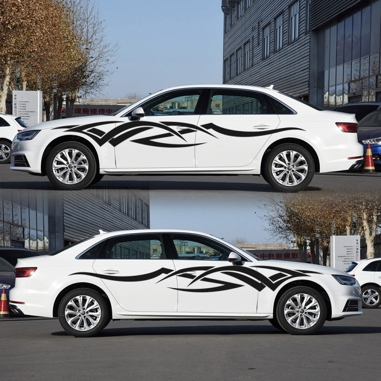 2 PCS/Set D-731 Totem Pattern Car Modified Decorative Sticker