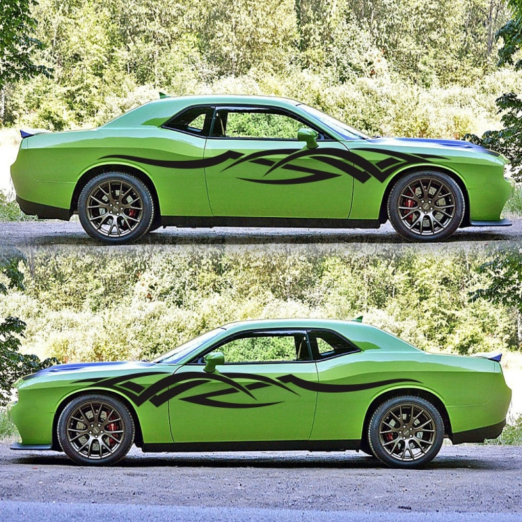 2 PCS/Set D-731 Totem Pattern Car Modified Decorative Sticker