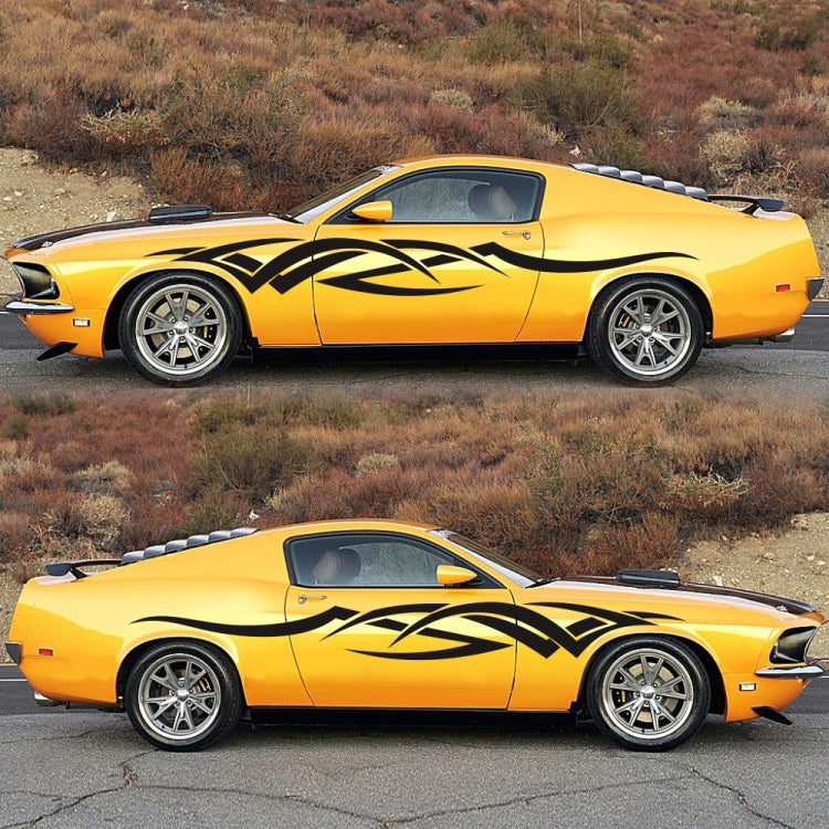 2 PCS/Set D-731 Totem Pattern Car Modified Decorative Sticker