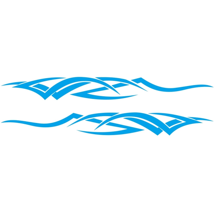 2 PCS/Set D-731 Totem Pattern Car Modified Decorative Sticker