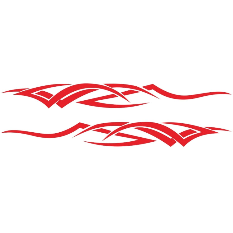 2 PCS/Set D-731 Totem Pattern Car Modified Decorative Sticker