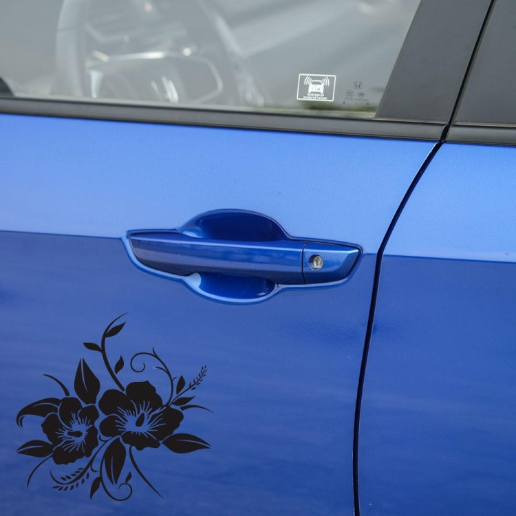D-798 Flowers Bloom Pattern Car Modified Decorative Sticker