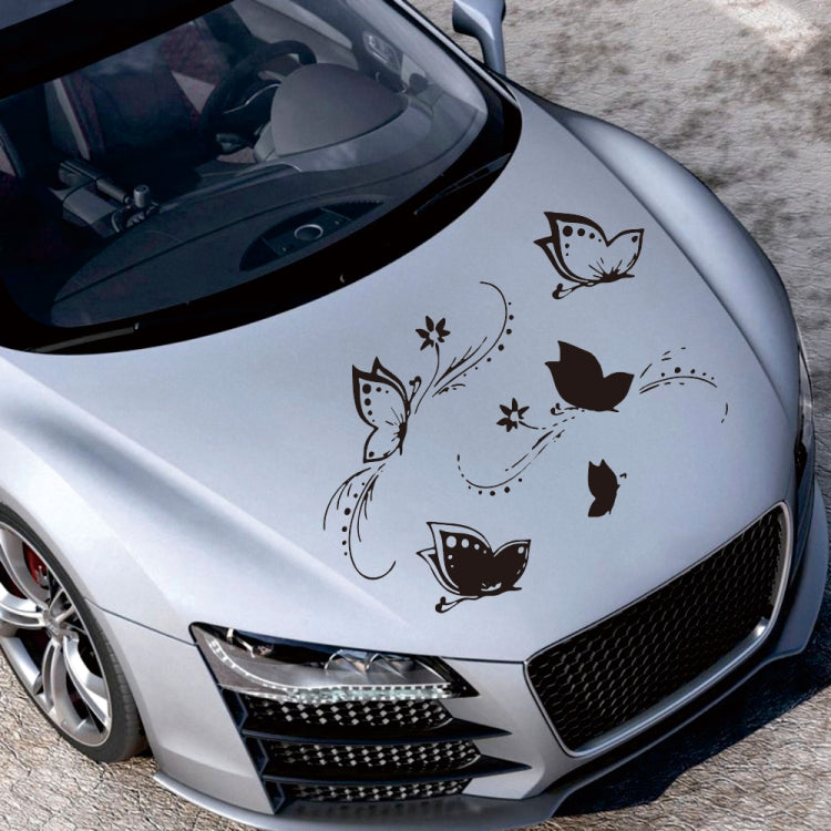 D-907 Butterflies Pattern Car Modified Decorative Sticker