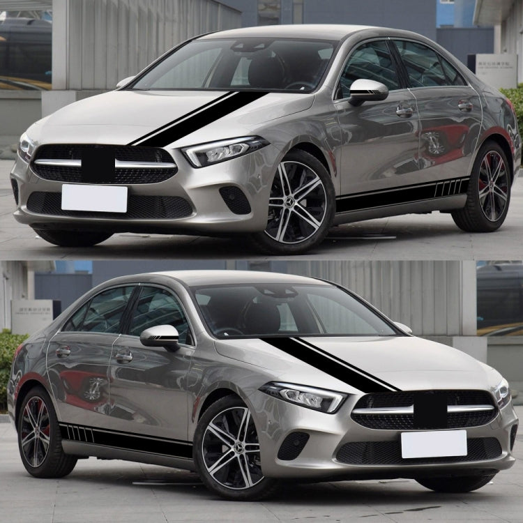 D-930 Lines Pattern Car Modified Decorative Sticker