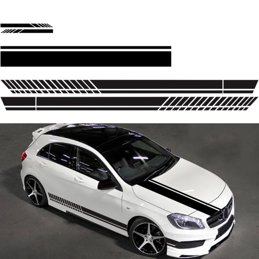 D-936 Stripe Pattern Car Modified Decorative Sticker