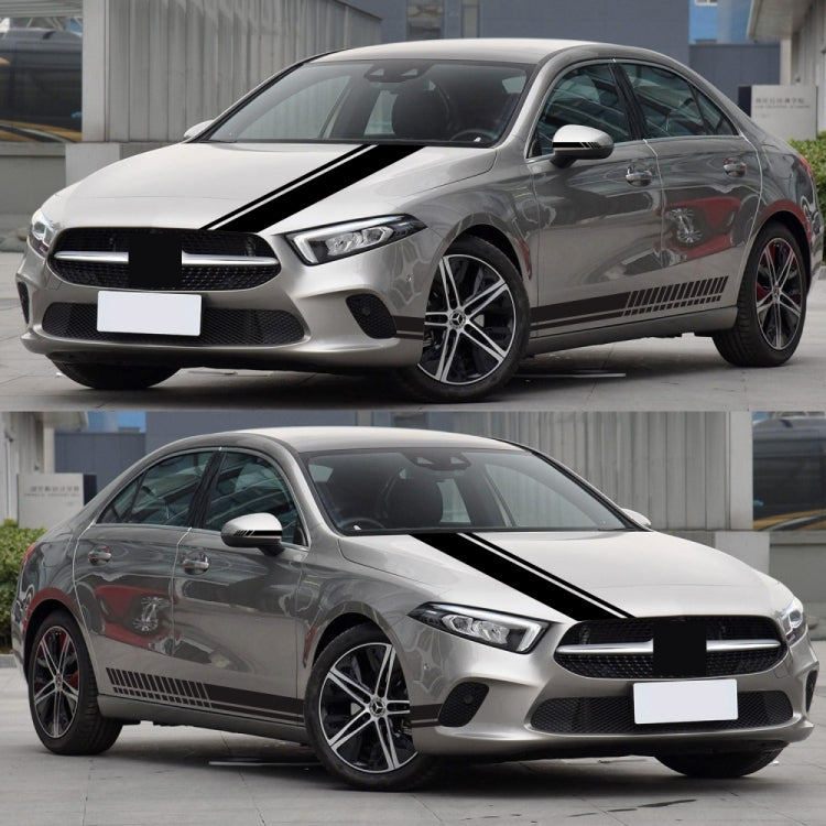 D-936 Stripe Pattern Car Modified Decorative Sticker