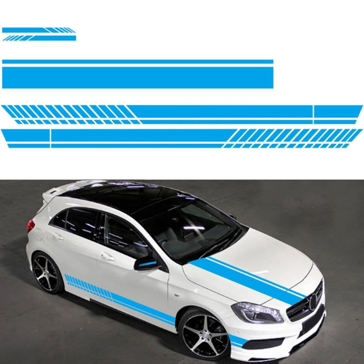 D-936 Stripe Pattern Car Modified Decorative Sticker