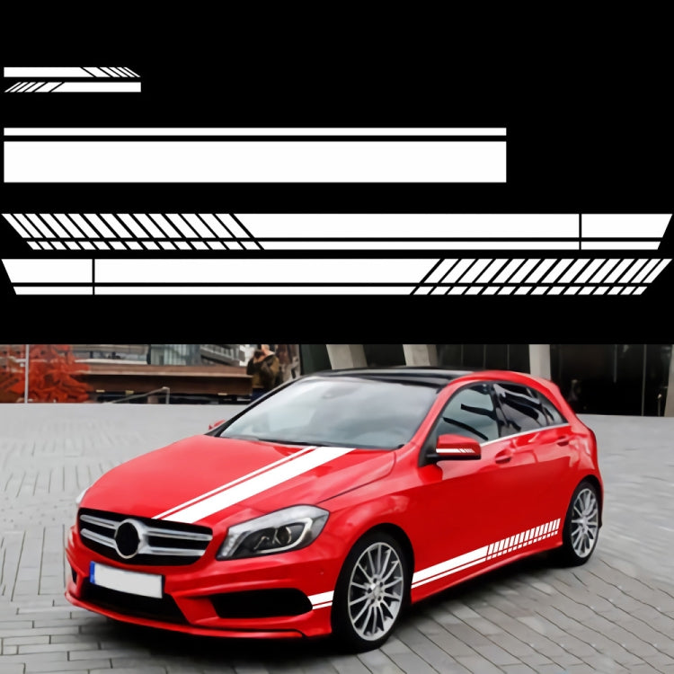 D-936 Stripe Pattern Car Modified Decorative Sticker