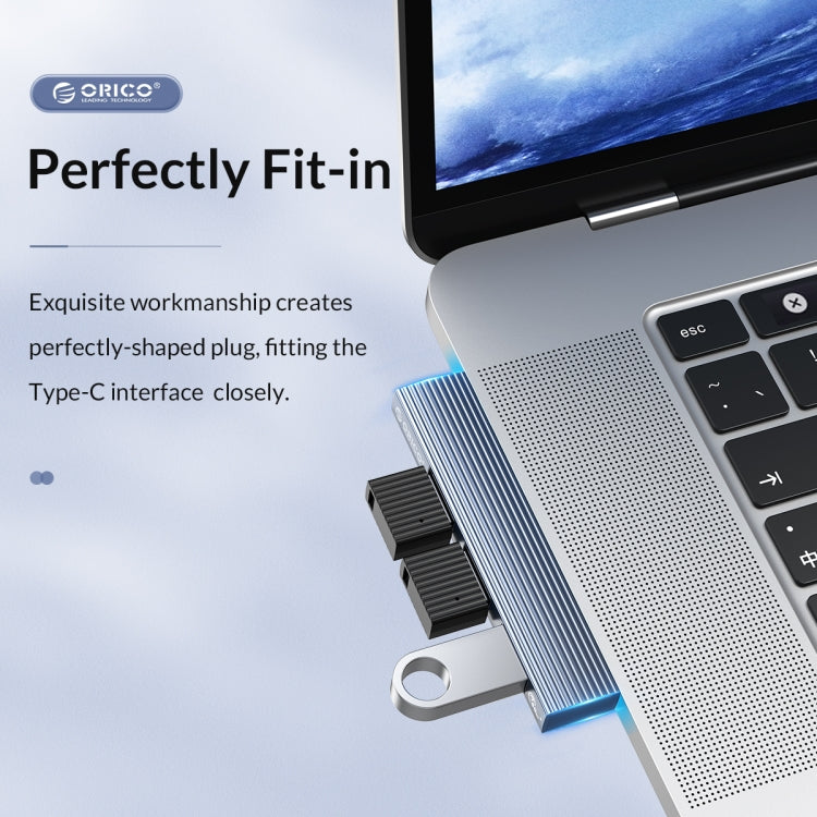 ORICO AH-W13 USB 3.1x1 + USB 2.0x2 to USB-C/Type-C Transmission + Charging Docking Station