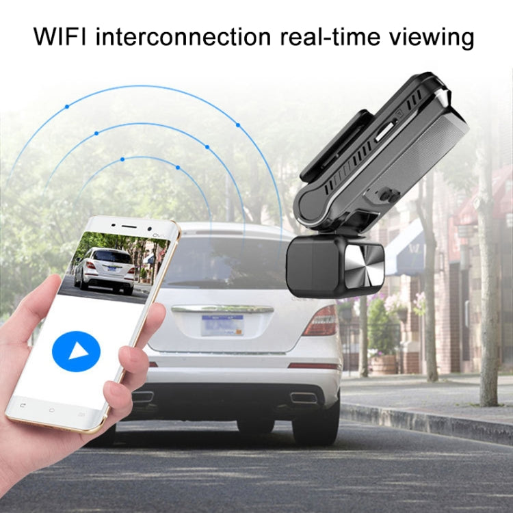 Dual Camera HD Night Vision WiFi Car Dash Cam Driving Recorder