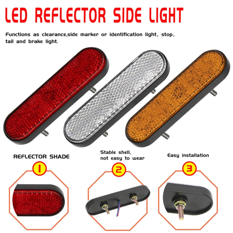 2 PCS 24LED Reflector Brake Light Turn Signal Light