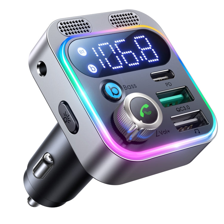 JOYROOM JR-CL16 48W Bluetooth 5.0 Car Wireless FM Transmitter