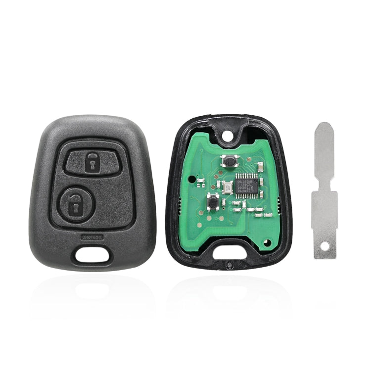 For Peugeot 206 433MHz 2 Buttons Intelligent Remote Control Car Key
