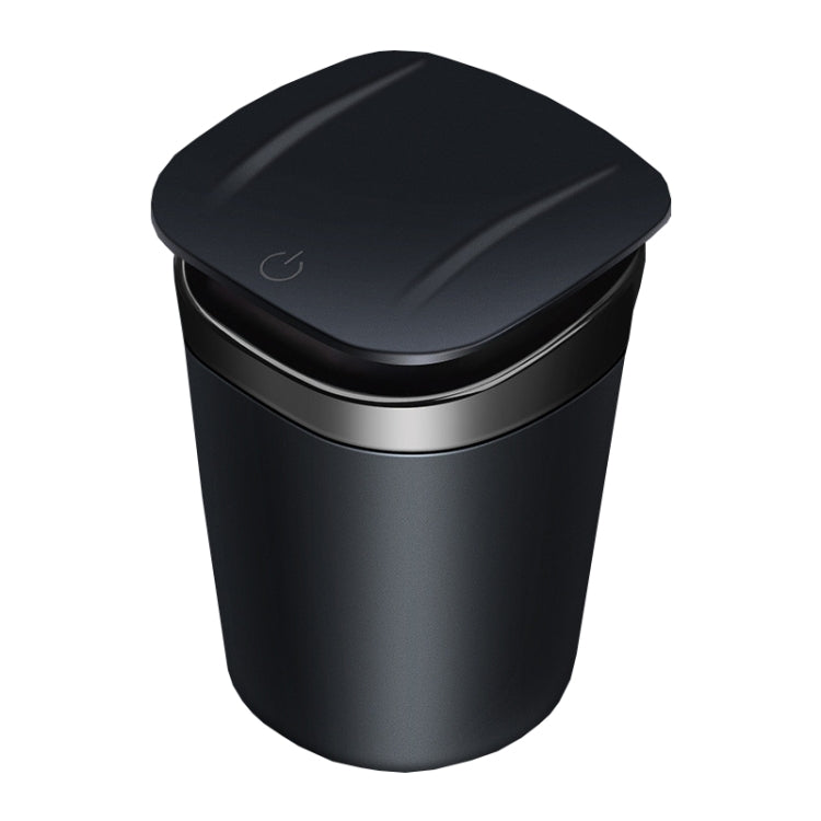 Car Portable Metal Ashtray Built-in LED