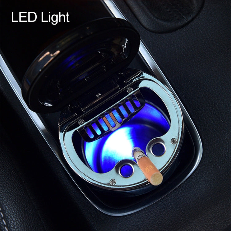 Car Compass Ashtray Built-in LED