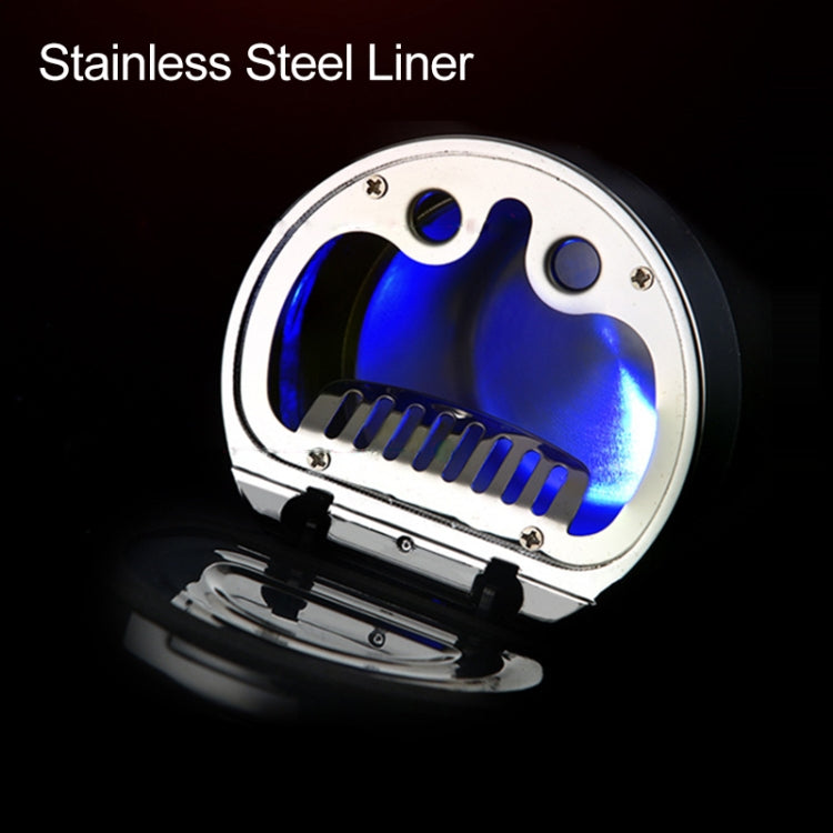 Car Compass Ashtray Built-in LED