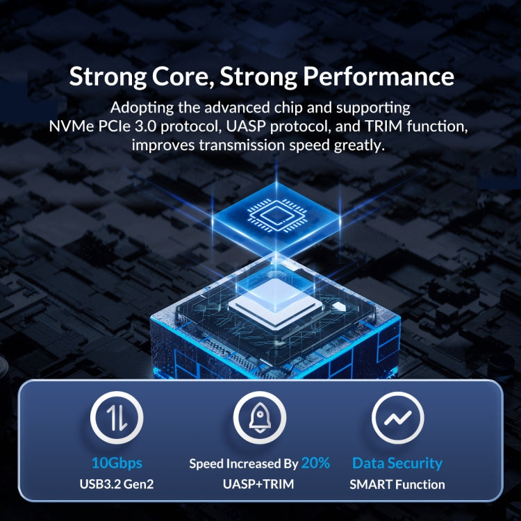 ORICO M.2 NGFF SSD enclosure