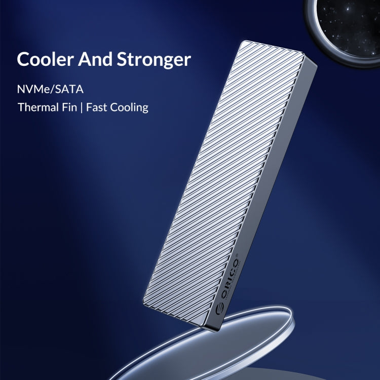 ORICO 10Gbps USB3.2 Gen2 Type-C M.2 NVMe/NGFF(SATA) Dual Protocol SSD Enclosure