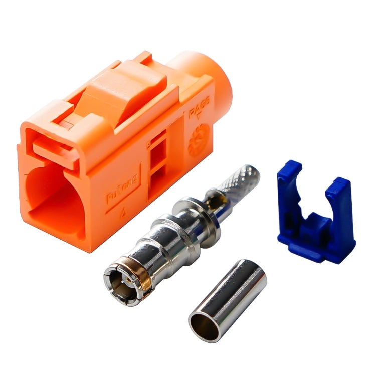 For RG174 Cable Fakra Radio Crimp Female Jack / Plug Connector with Phantom RF Coaxial