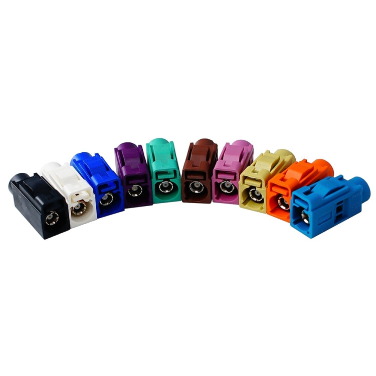 For RG174 Cable Fakra Radio Crimp Female Jack / Plug Connector with Phantom RF Coaxial