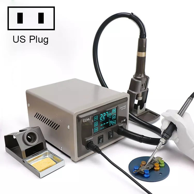 BAKU BA-9852 Digital ESD Hot Air Gun Soldering Station Welding Solder Iron