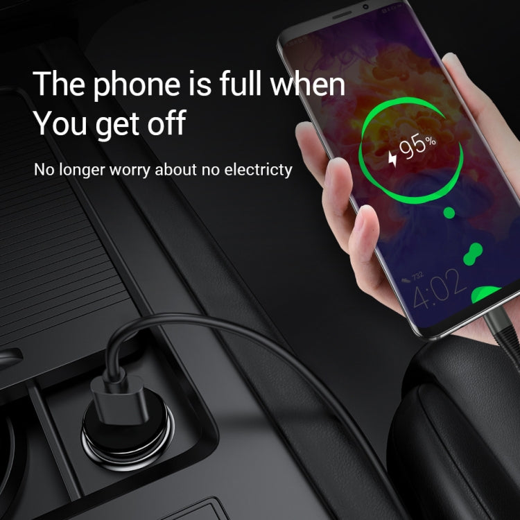 SY-681 Cigarette Lighter Conversion Plug Multi-function USB Car Fast Charger