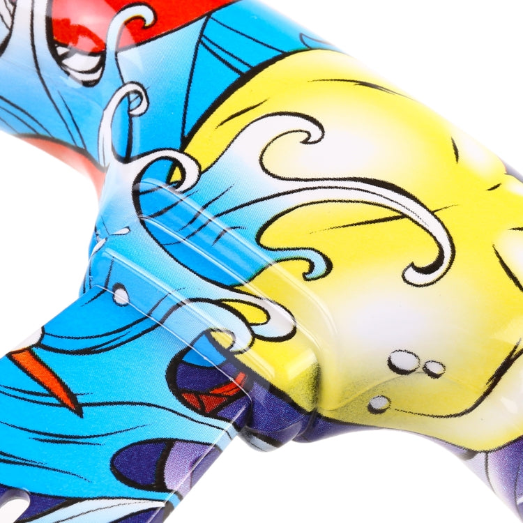 35cm Car Racing Graffiti ABS Steering Wheel