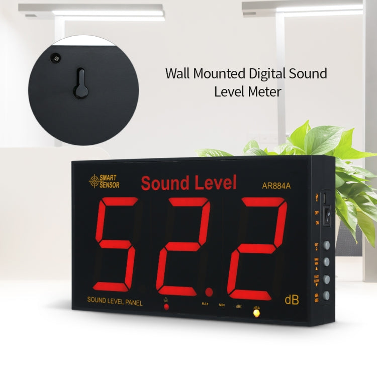 SmartSensor AR884A Smart Wall Mounted Sound Level Meter