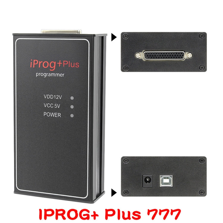 IPROG+ Plus 777 Car Programmer Support IMMO + Mileage Correction + Airbag Reset Tool