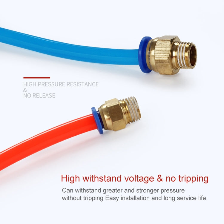 PC6-04 LAIZE 2pcs PC Male Thread Straight Pneumatic Quick Fitting Connector, PC16-03 (2pcs), PC16-04 (2pcs), PC16-06 (1pc)