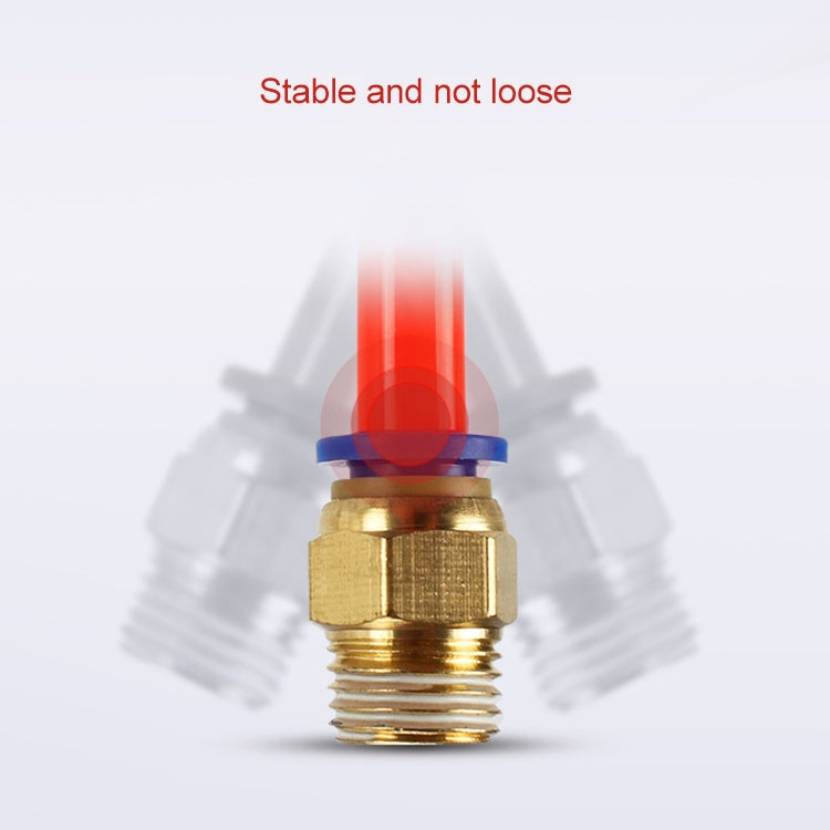 PC6-04 LAIZE 2pcs PC Male Thread Straight Pneumatic Quick Fitting Connector, PC16-03 (2pcs), PC16-04 (2pcs), PC16-06 (1pc)