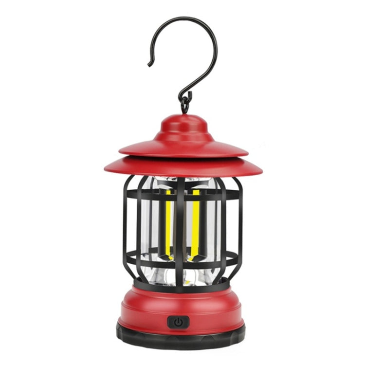 Portable Retro Hanging Lamp Lantern Camping Tent Light