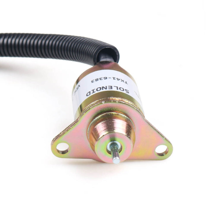 Fuel Shutdown Shut Off Solenoid Valve for Yanmar Engine TK41-6383 1503ES-12S5SUC11S
