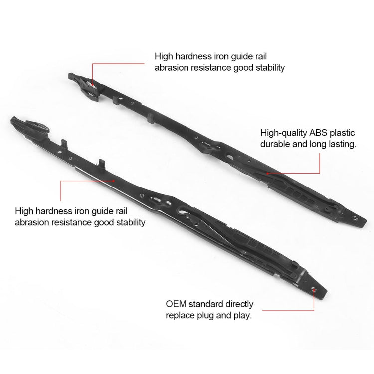 For Ford F-150 2015-2020 / F-250 2017-2019 Car Sunroof Track Assembly Repair Kit