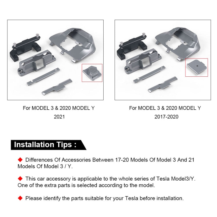 For Tesla Model 3 / Y 2017-2022 Car Monitor Rotation Mount